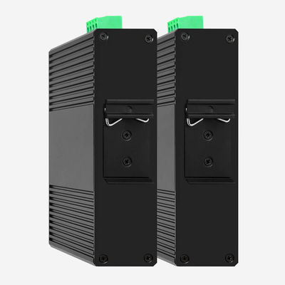 10 100 1000Mbps Industrial Ethernet Switch 4 PoE Ports 44-57V DC