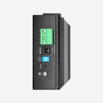 6 Port Industrial Smart Managed Switch With 5 RJ45 Ports And 1 SFP Fiber Port