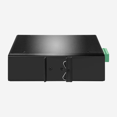 Industrial Layer 2+ Managed Gigabit Switch With 8 RJ45 PoE+ Ports And 4 SFP Web/SNMP/CLI