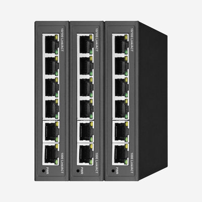 6 Port Smart PoE Switch With IEEE 802.3u VLAN Support QoS Support