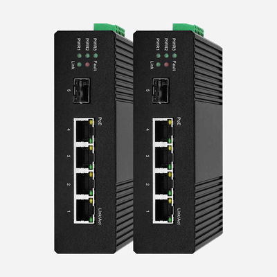 Gigabit Industrial Smart Switch 4×10/100/1000Mbps RJ45 PoE ports +1×SFP port