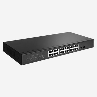 24 Port 2.5 Gigabit Unmanaged Switch With 2.5g Speed Transmission And Jumbo Frame Technology