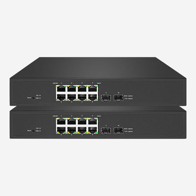 8-Port 130W Gigabit WEB Smart PoE Switch With Smart LED Indicators And 150W Total Power