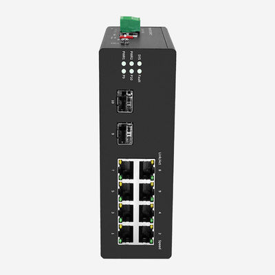 Industrial Gigabit Layer 2+ Managed Switch 20Gbps Switching Capacity, Intput Voltage 44V-57V For Performance