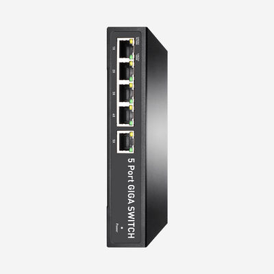 5 Ports Gigabit Easy Smart Switch 10 100 1000base-T 802.1Q VLAN QoS