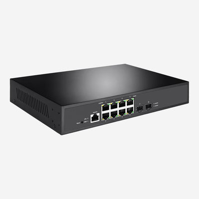 2 SFP Layer 2+ 8 Port PoE Switch Gigabit Support SNMP VLAN ACL IPV6 SSL