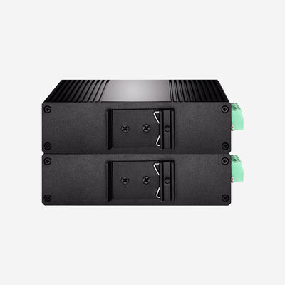 12-57V DC 4 Port Industrial 100 Mbps Ethernet Switch 10 100 Mbps RJ45, 2K MAC