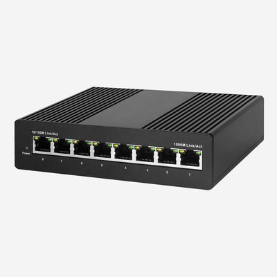 20Gbps Easy Smart Industrial Gigabit PoE Switch With 8 PoE RJ45 Ports