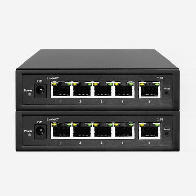 Layer 2 Managed 2.5 Gigabit Switch 5 2.5G Auto Sensing RJ45 Ports Support IGMP Snooping