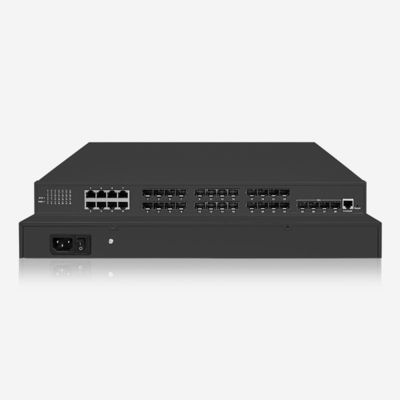 4 SFP + 10GB Layer 3 Switch com 16 portas SFP 1Gbps e 8 portas combinadas de 1Gbps para ambiente de negócios