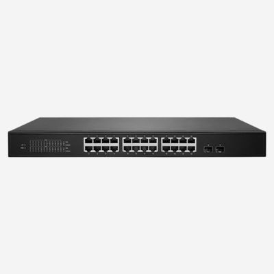 Switching Capacity 160Gbps Unmanaged 24 RJ45 2.5 Gigabit Switch With 2 10G SFP+ Ports, LED Power/Link/Act Indicators